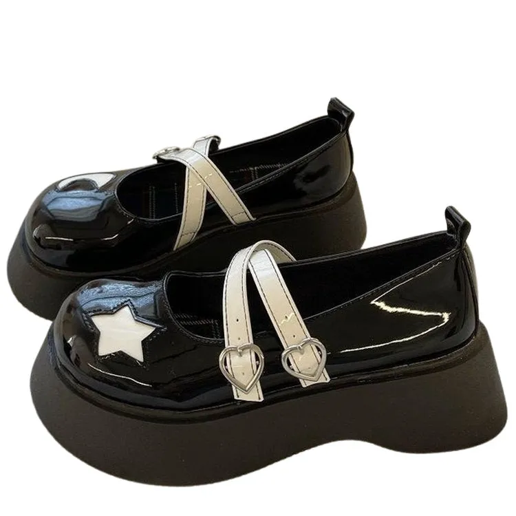 Star & Moon Platform Sandals