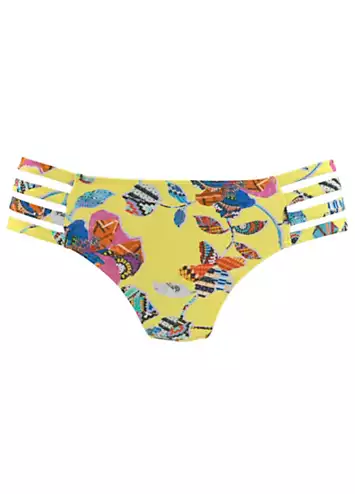 Sunseeker Patchwork Floral Print Bikini Bottoms | Grattan