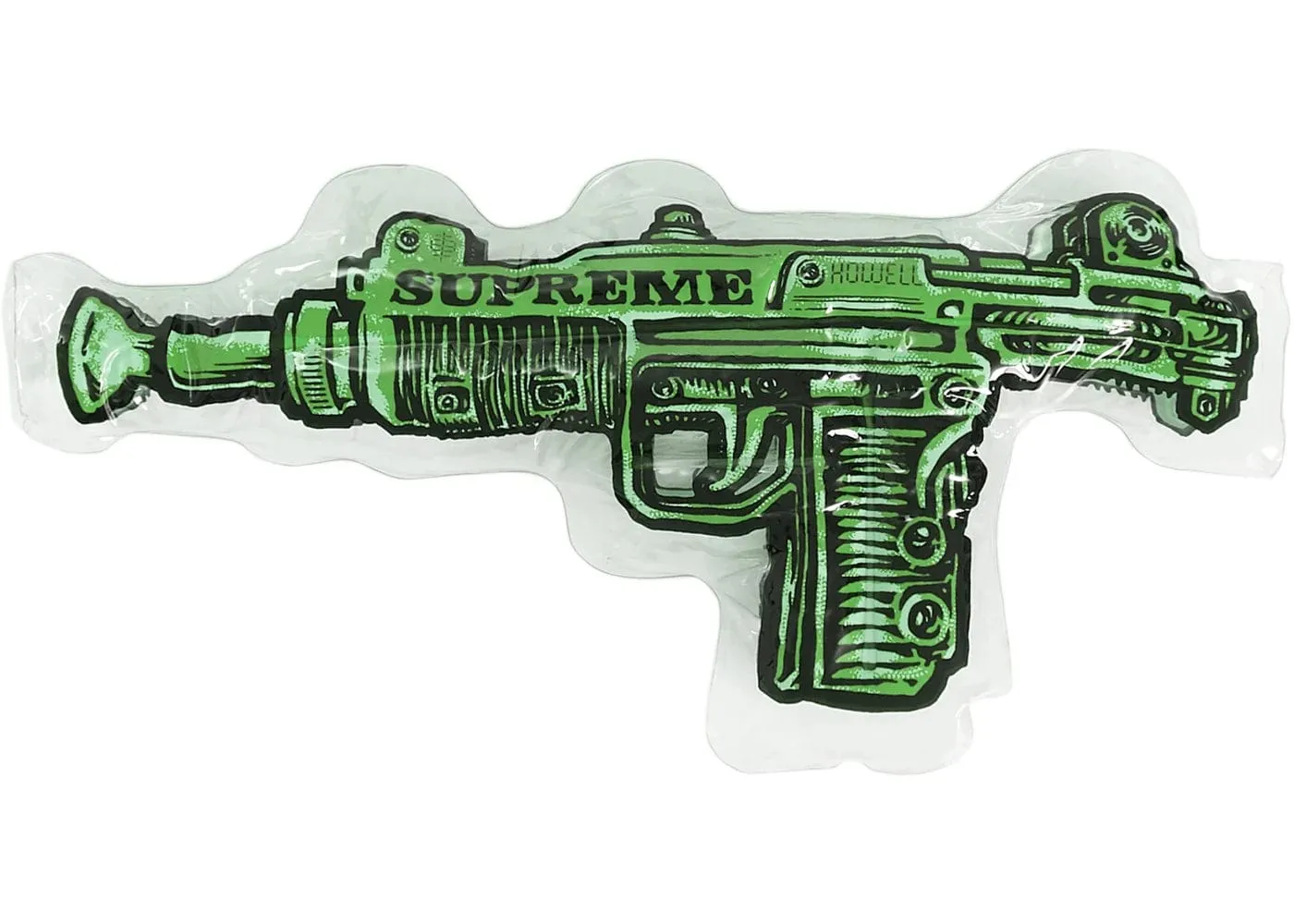 Supreme Toy Uzi Inflatable Pillow Lime