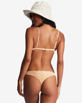 Sweet Oasis Tanga Bikini Bottoms - Washed Nectar