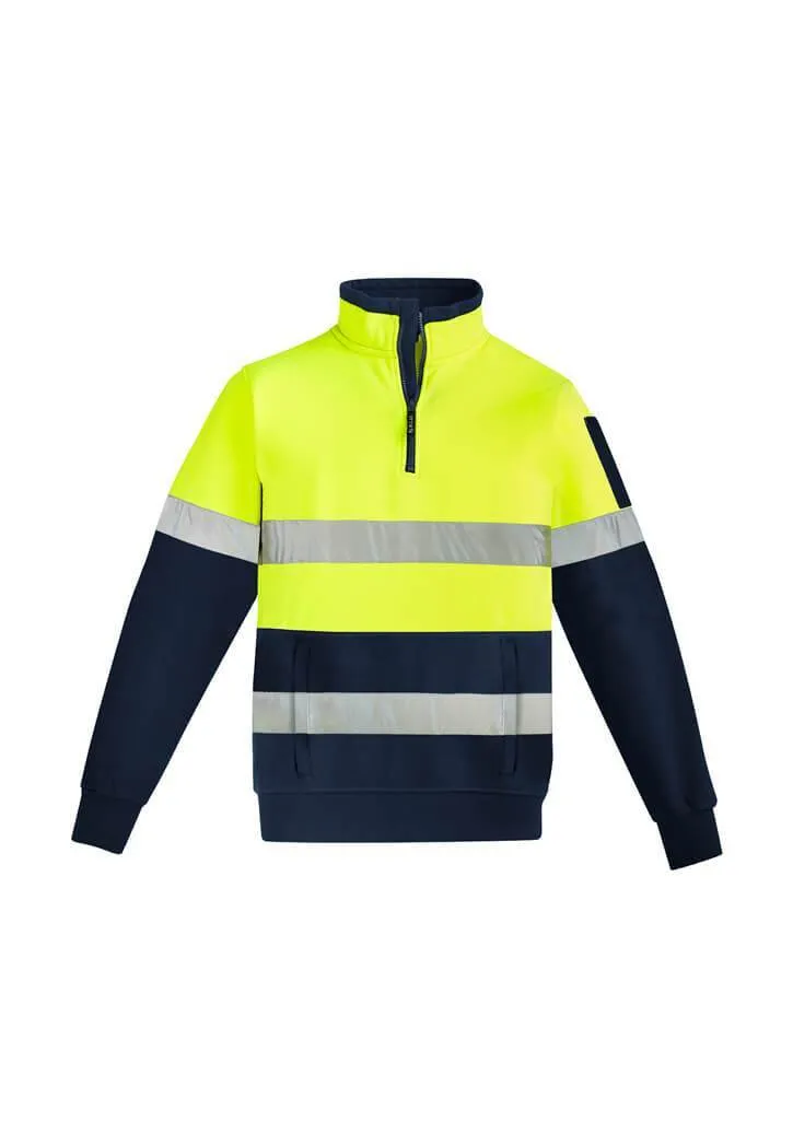 Syzmik Unisex Hi Vis 1/4 Zip Pullover - Hoop Taped (ZT567)-