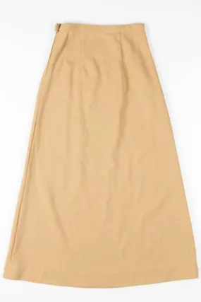 Tan Maxi Skirt