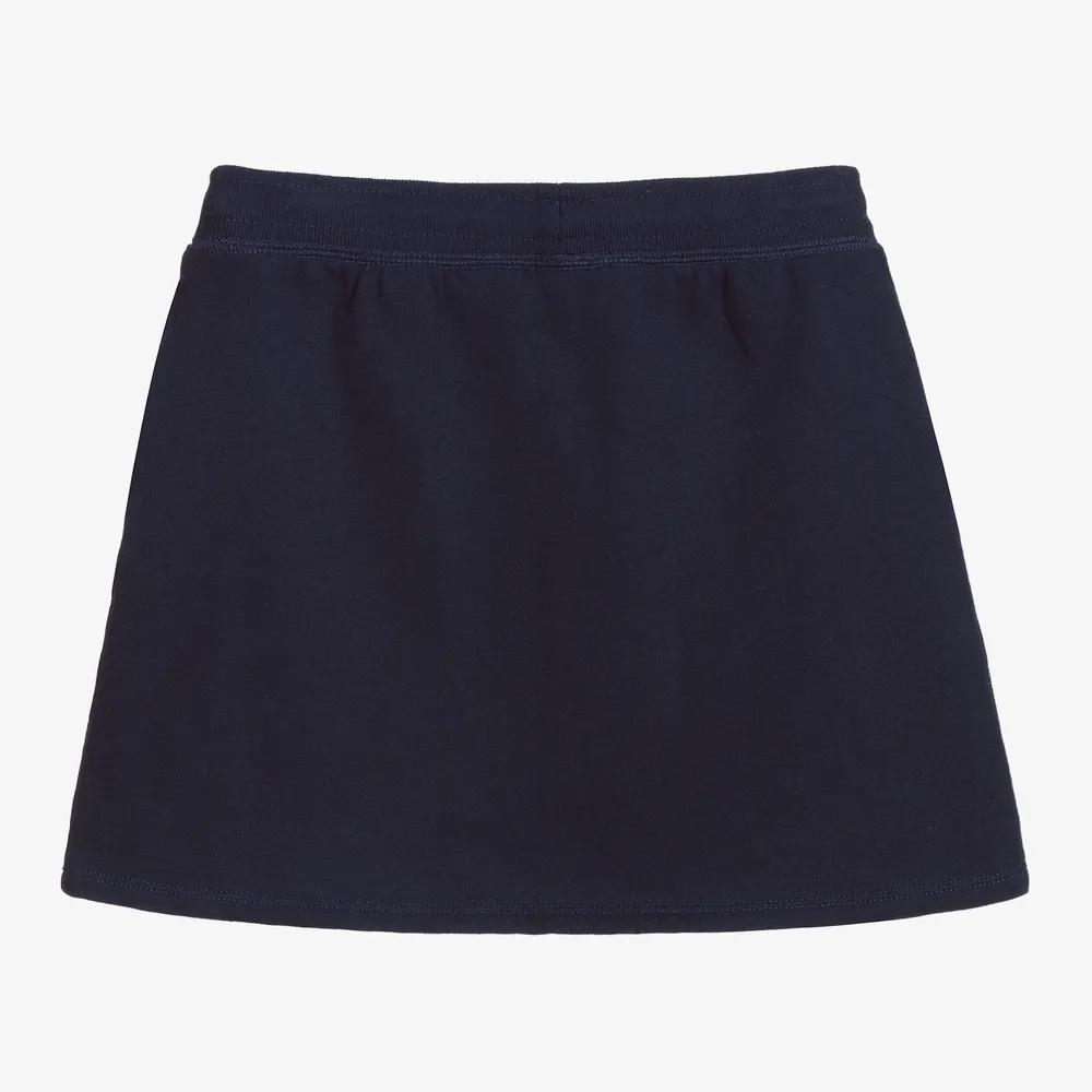 Teen Girls Blue Logo Skirt