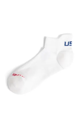 The Short Sock / White