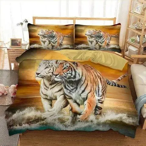 Tiger Double Duvet Cover