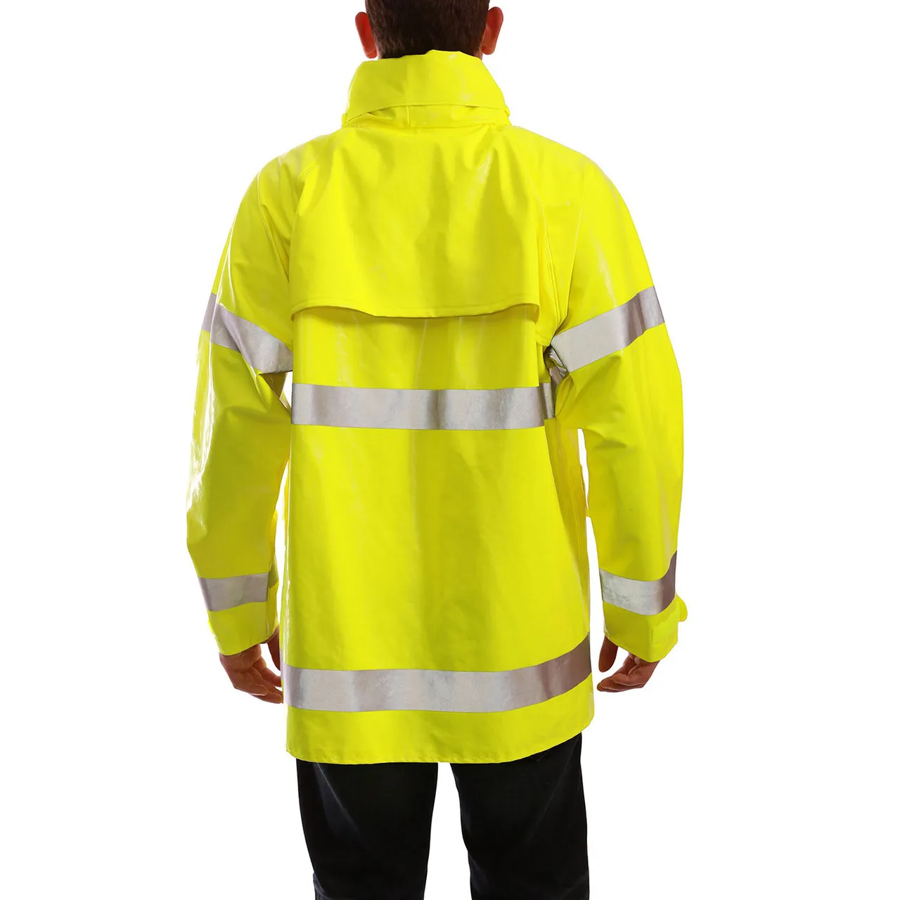 Tingley Class 3 Hi Vis Yellow Comfort-Brite Rain Jacket J53122