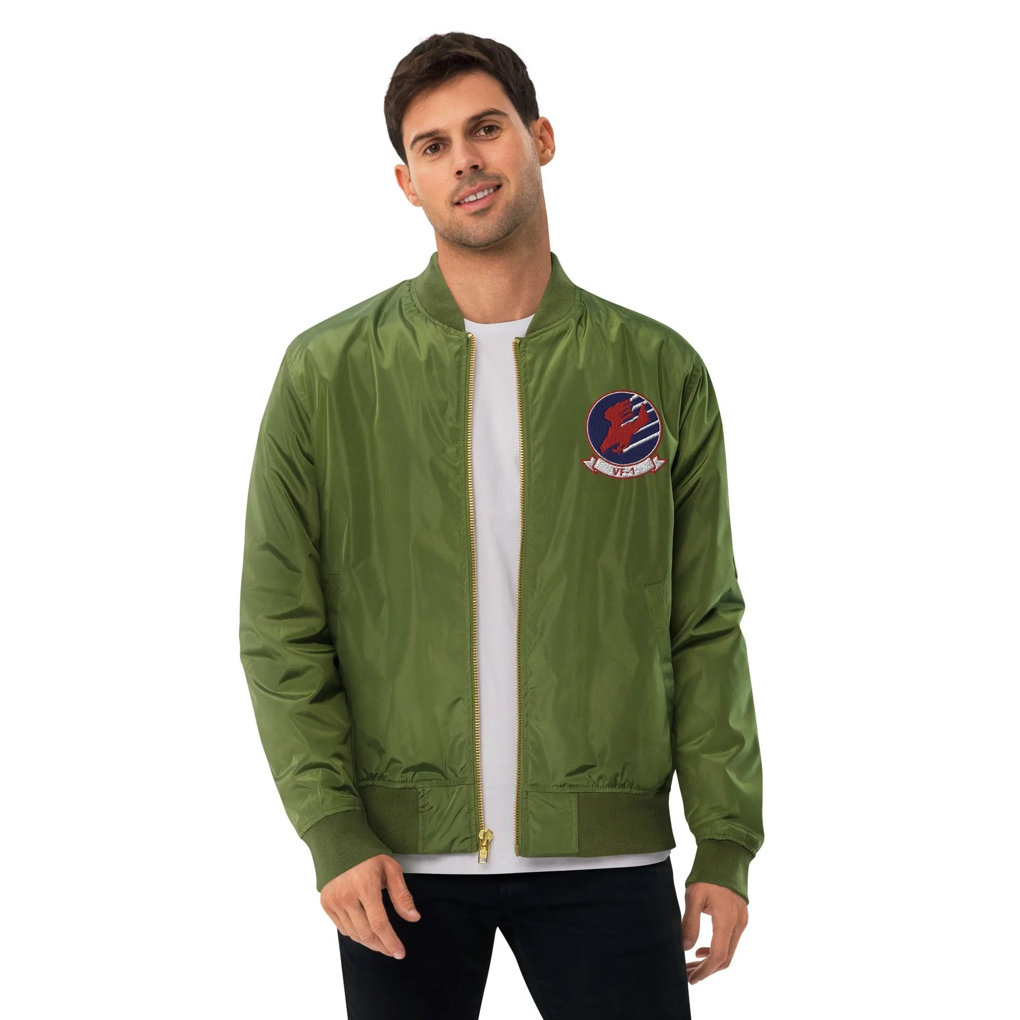 Top Gun Embroidered Bomber Jacket