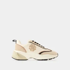 Tory Burch  Good Luck Sneakers - Tory Burch - Synthetic - Beige