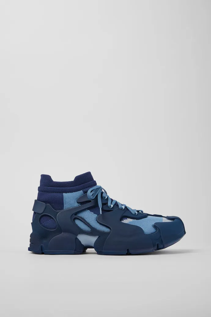 Tossu Blue caged sneakers