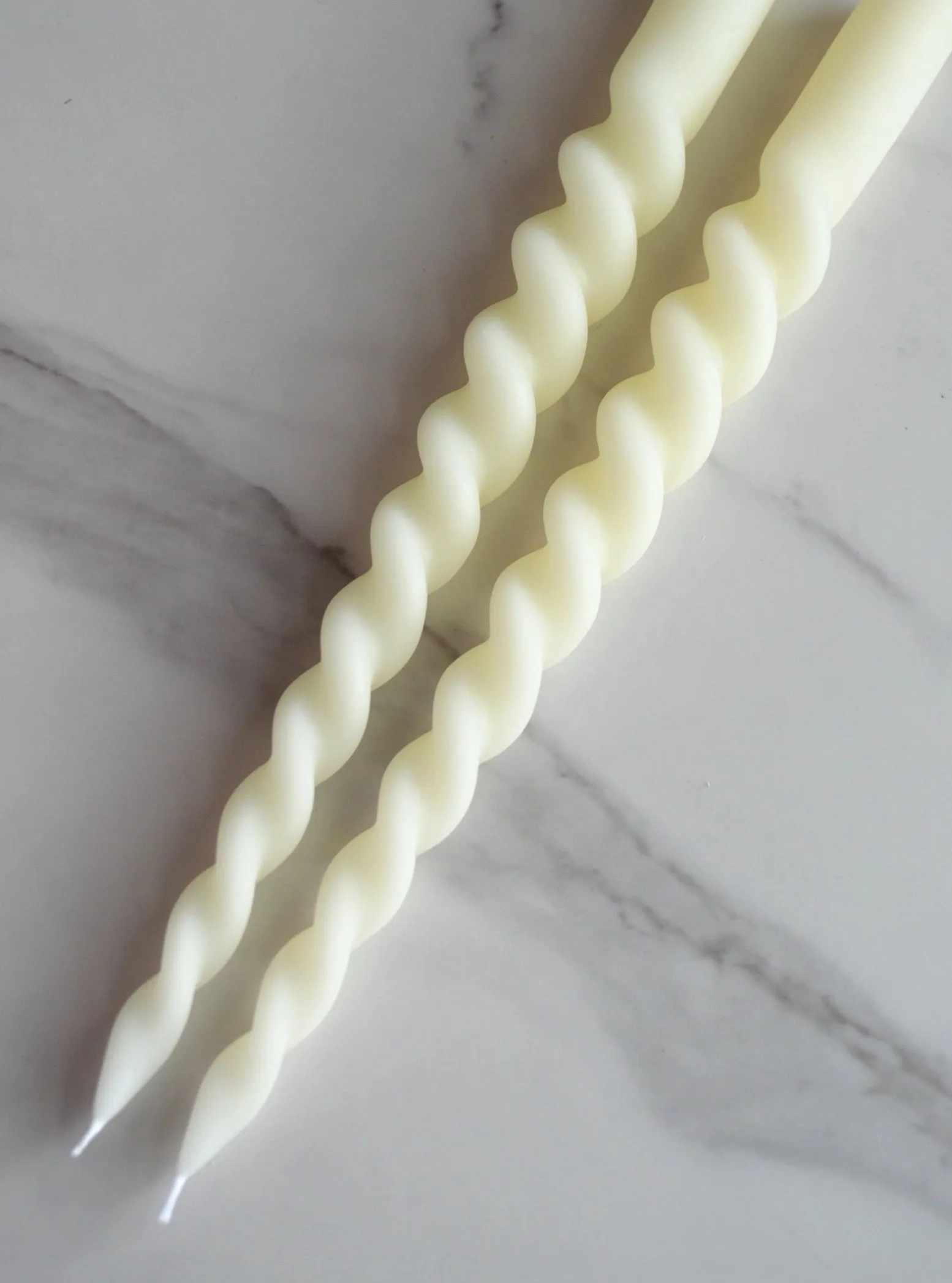 Twist Beeswax Candles Pack of 2