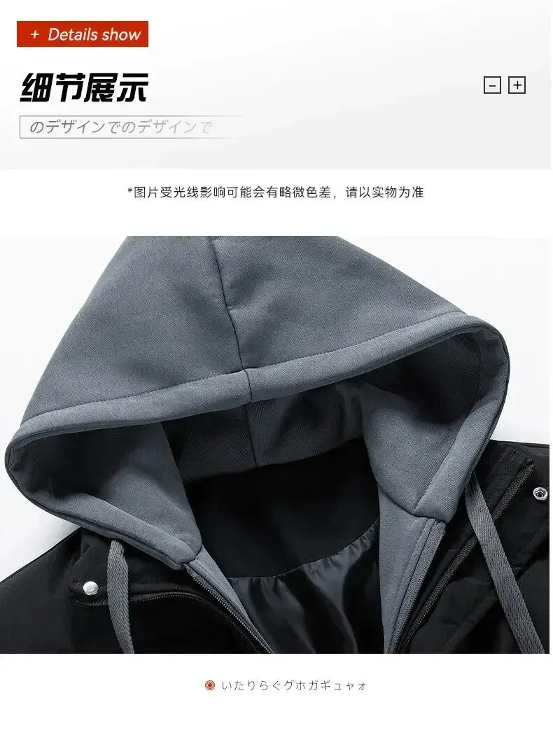 Two Tone Elegant Padded Jacket