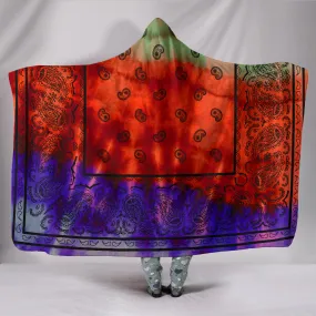 Ultimate Psychedelic Hooded Blanket - Wavy Daze