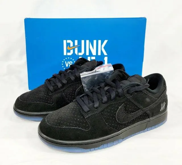 Undefeated x Nike Dunk Low 5 On It Black