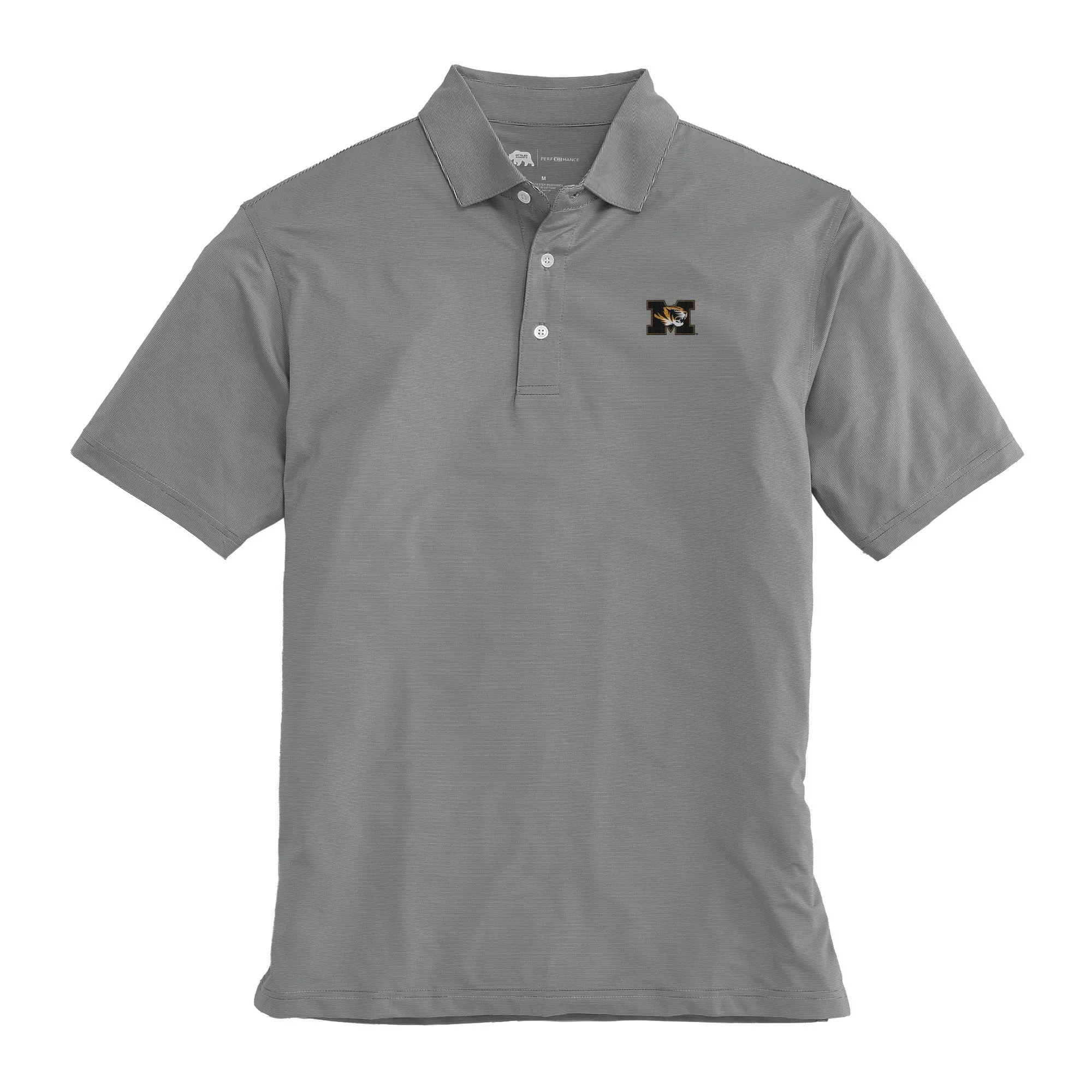 University of Missouri Hairline Stripe Polo