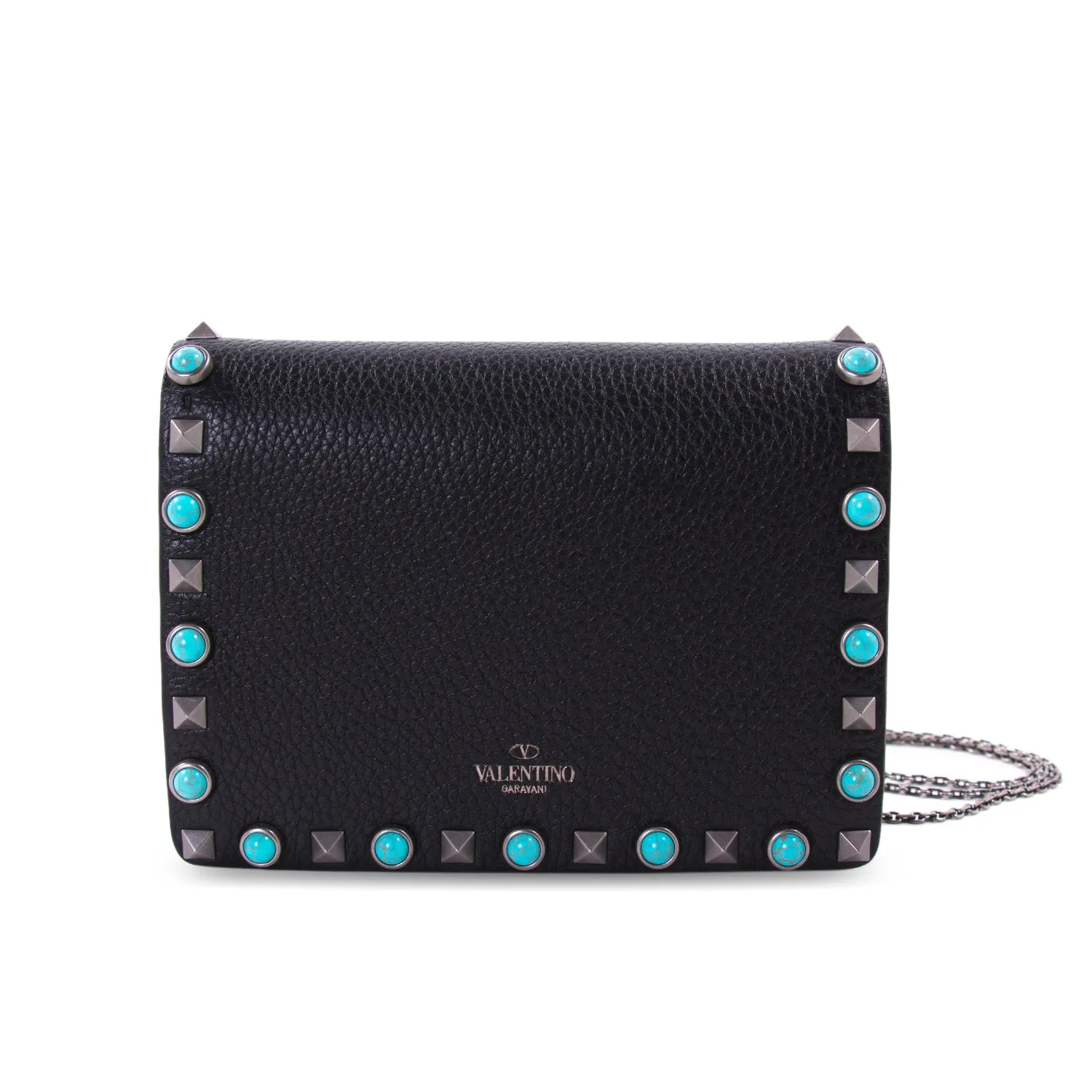 Valentino Mini Rockstud Chain Shoulder Bag