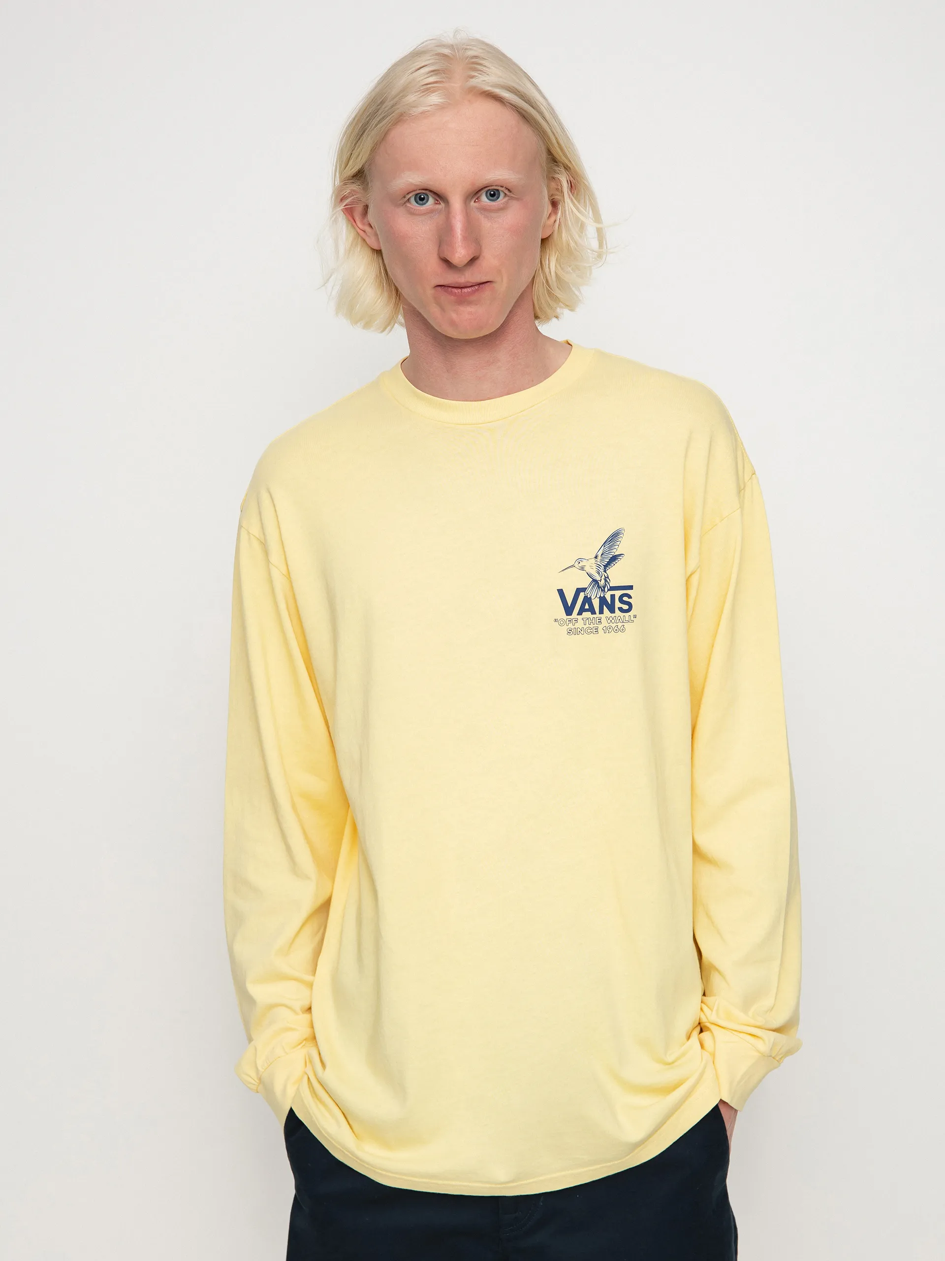 Vans Essential Floral Longsleeve (pale banana)