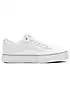 Vans White Spring Glitter Girls Ward Trainers