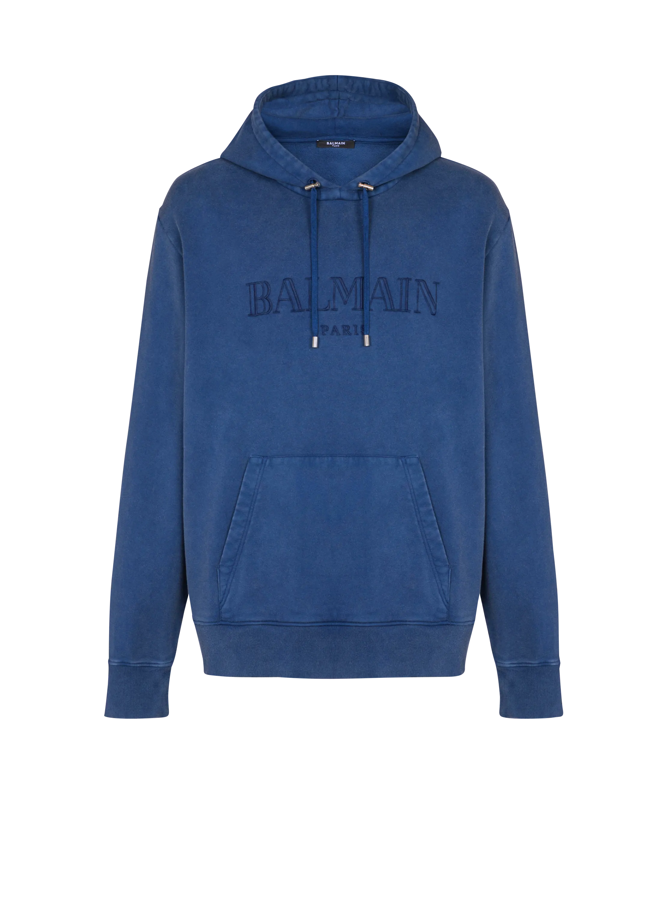 Vintage Balmain embroidered hoodie