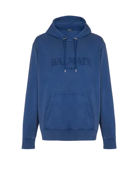 Vintage Balmain embroidered hoodie