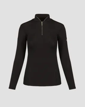 W omen's unzipped turtleneck Descente Carla  DWWWGB30-blk