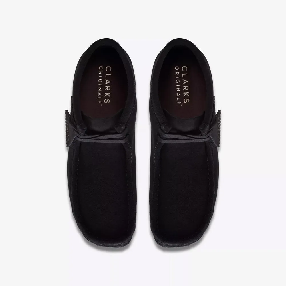 Wallabee Boot - Black Suede