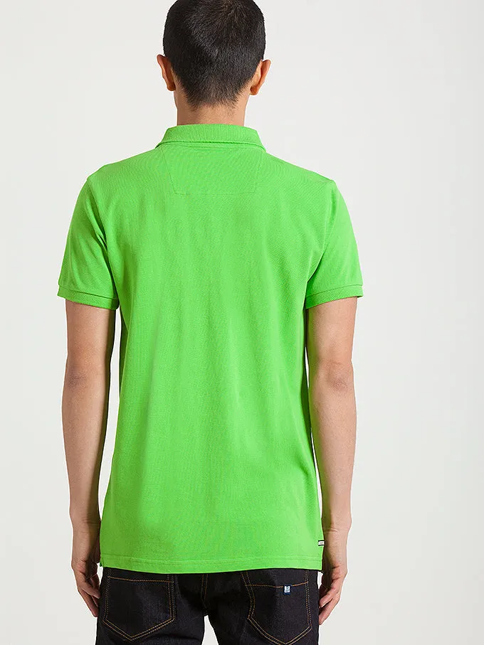 Weekend Offender Gose Polo in Limetta