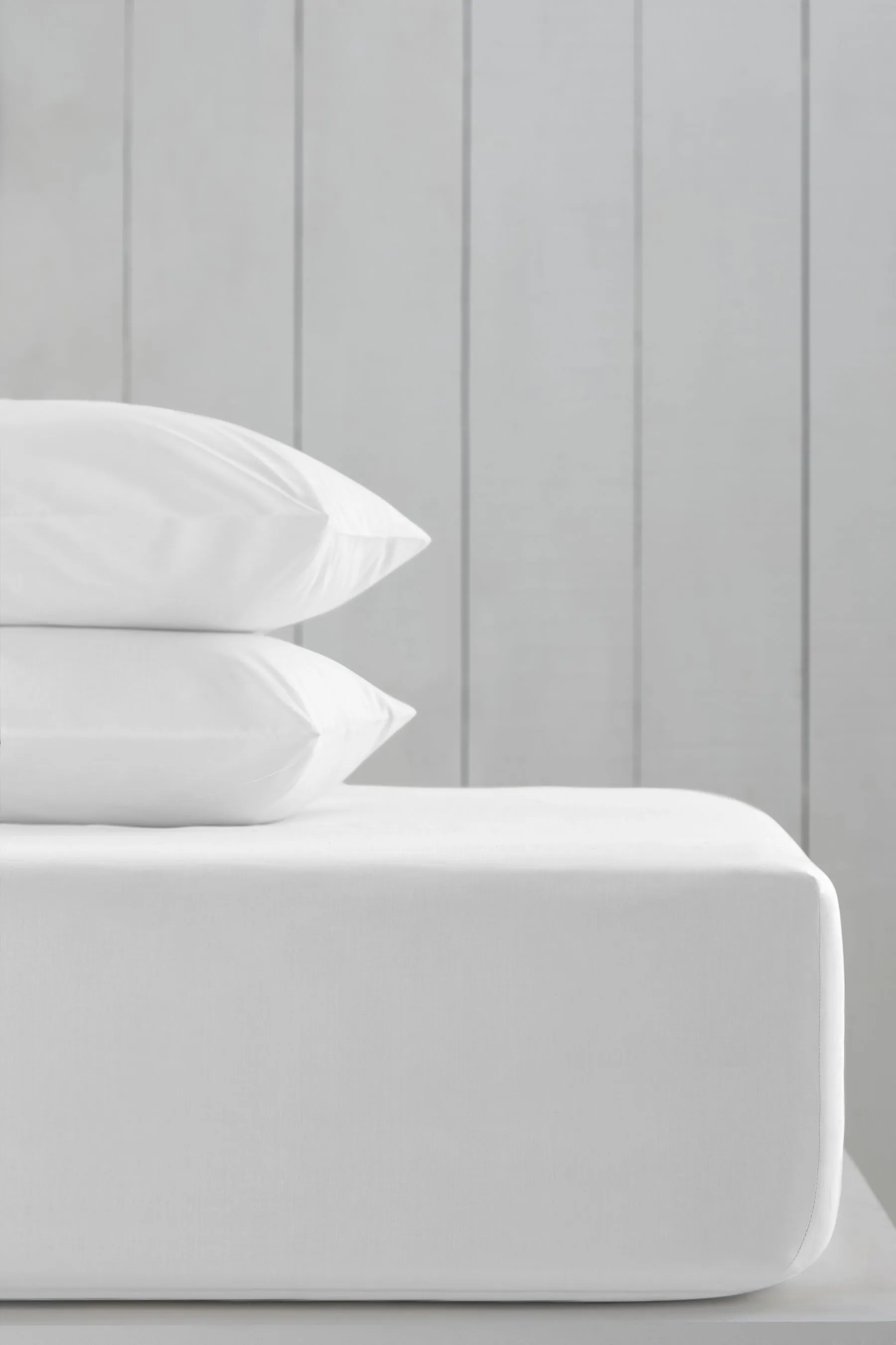 White Cotton Rich Extra Deep Fitted Sheet