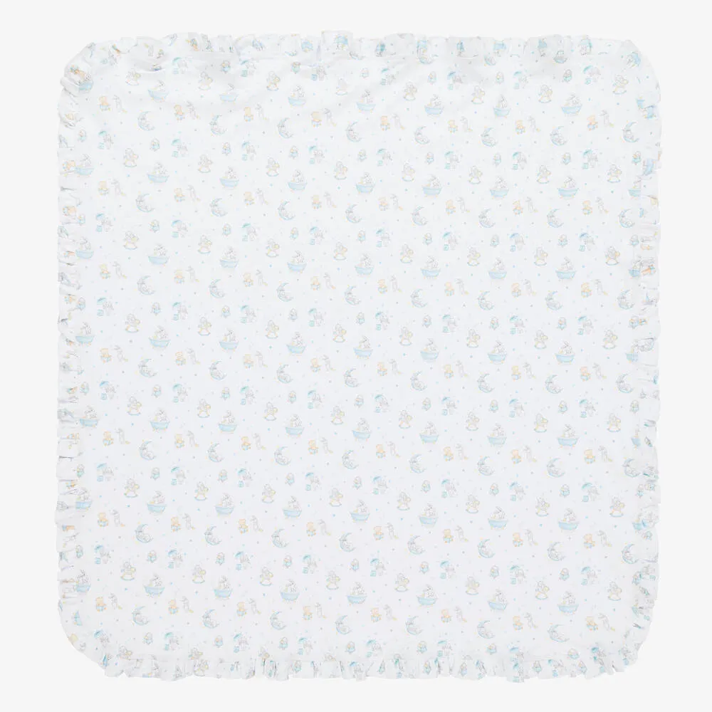 White Supima Cotton Fluffies Blanket (83cm)