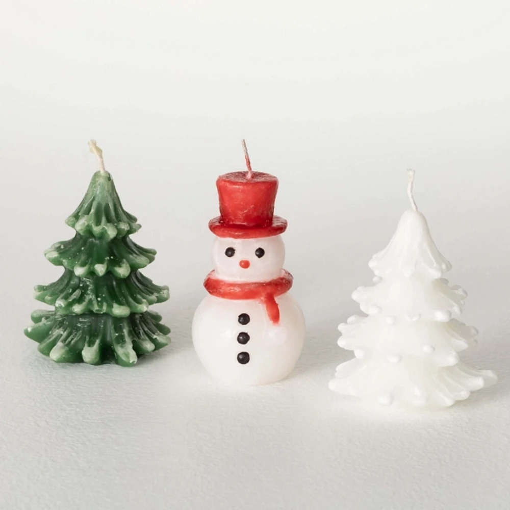 Winter Wonderland Kitira Candles, Set of 3