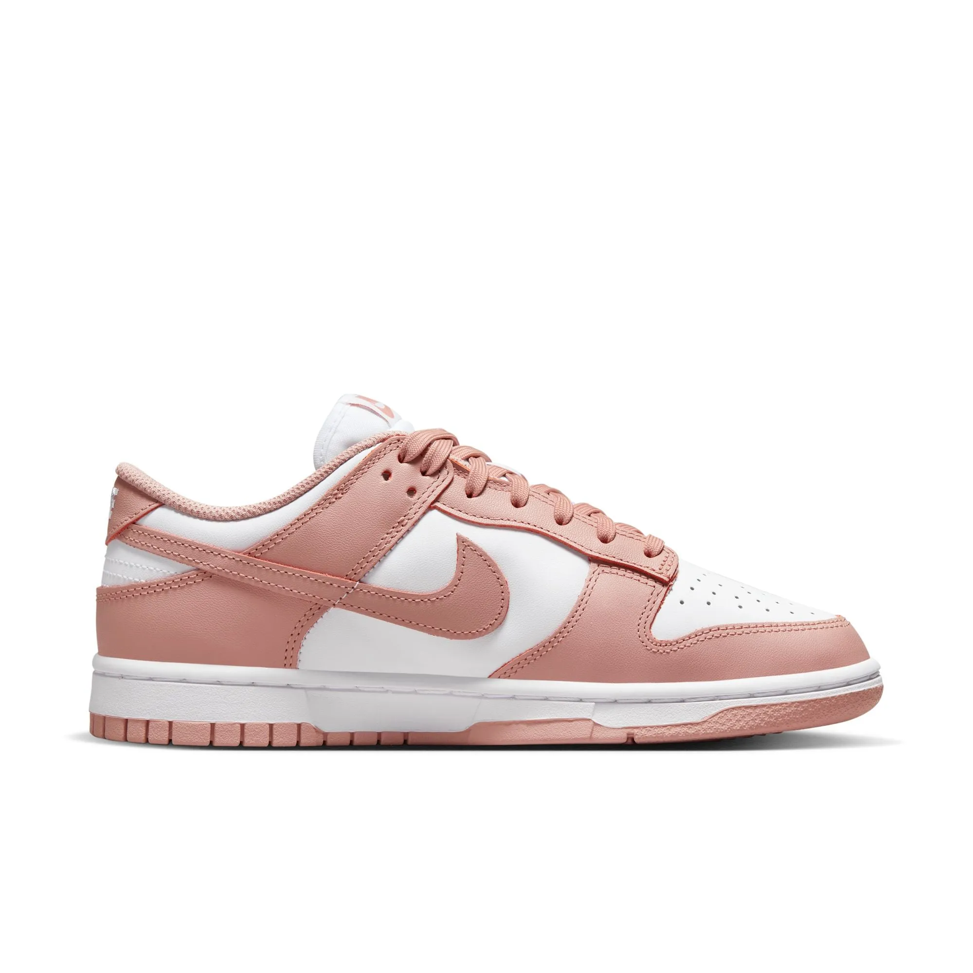 WMNS Nike Dunk Low (White/Rose/Whisper)