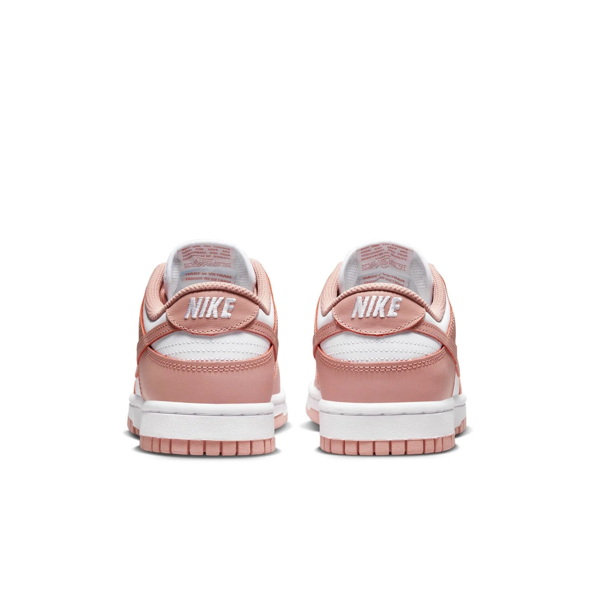 WMNS Nike Dunk Low (White/Rose/Whisper)