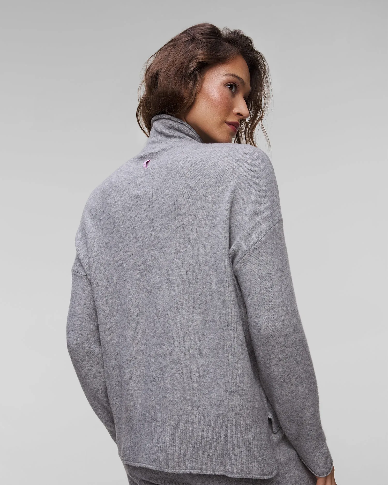 Women’s grey turtleneck Deha D12211-43800