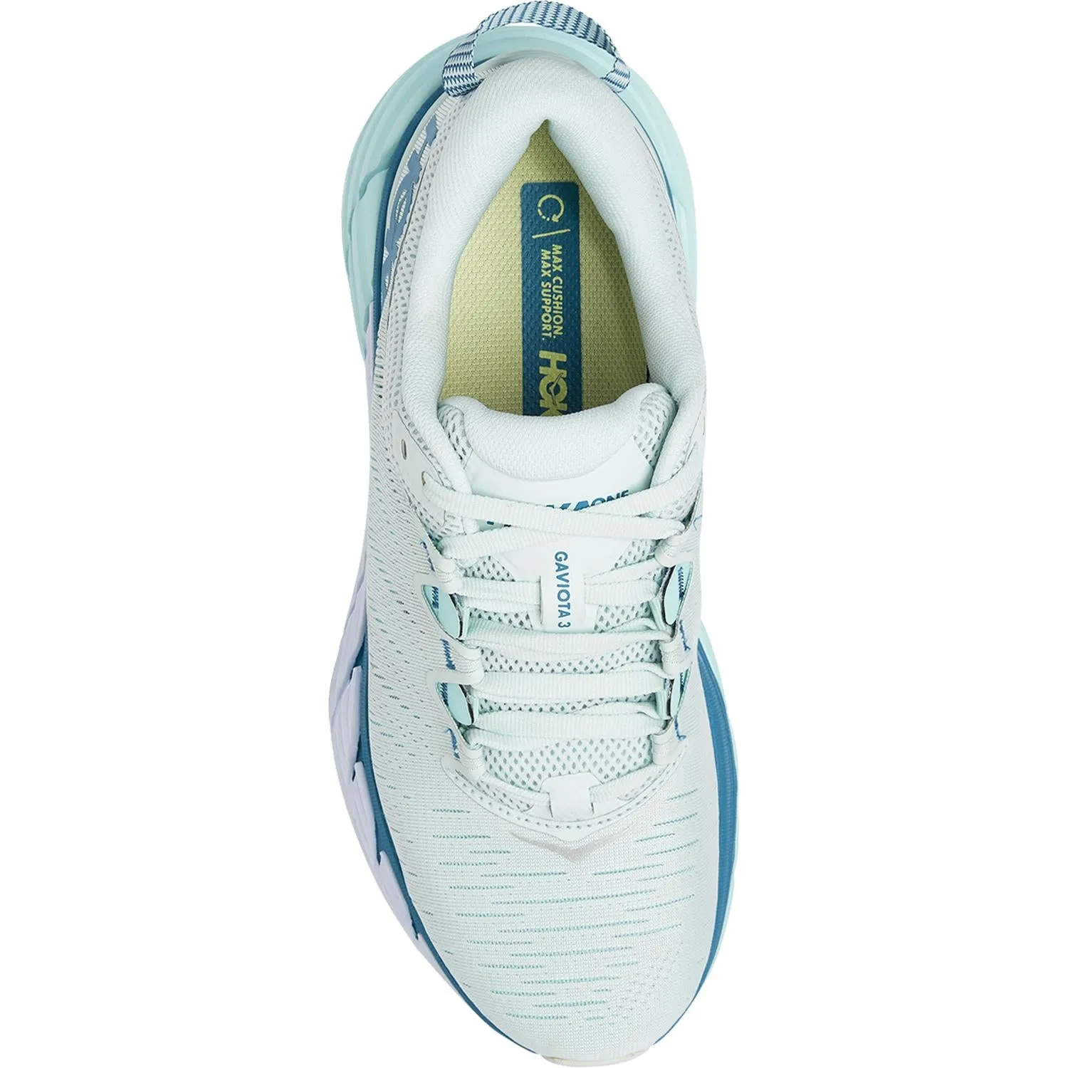 Women's Hoka One One Gaviota 3 Morning Mist/Blue Tint Mesh