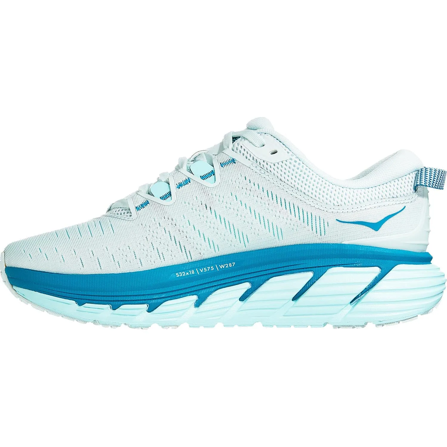 Women's Hoka One One Gaviota 3 Morning Mist/Blue Tint Mesh