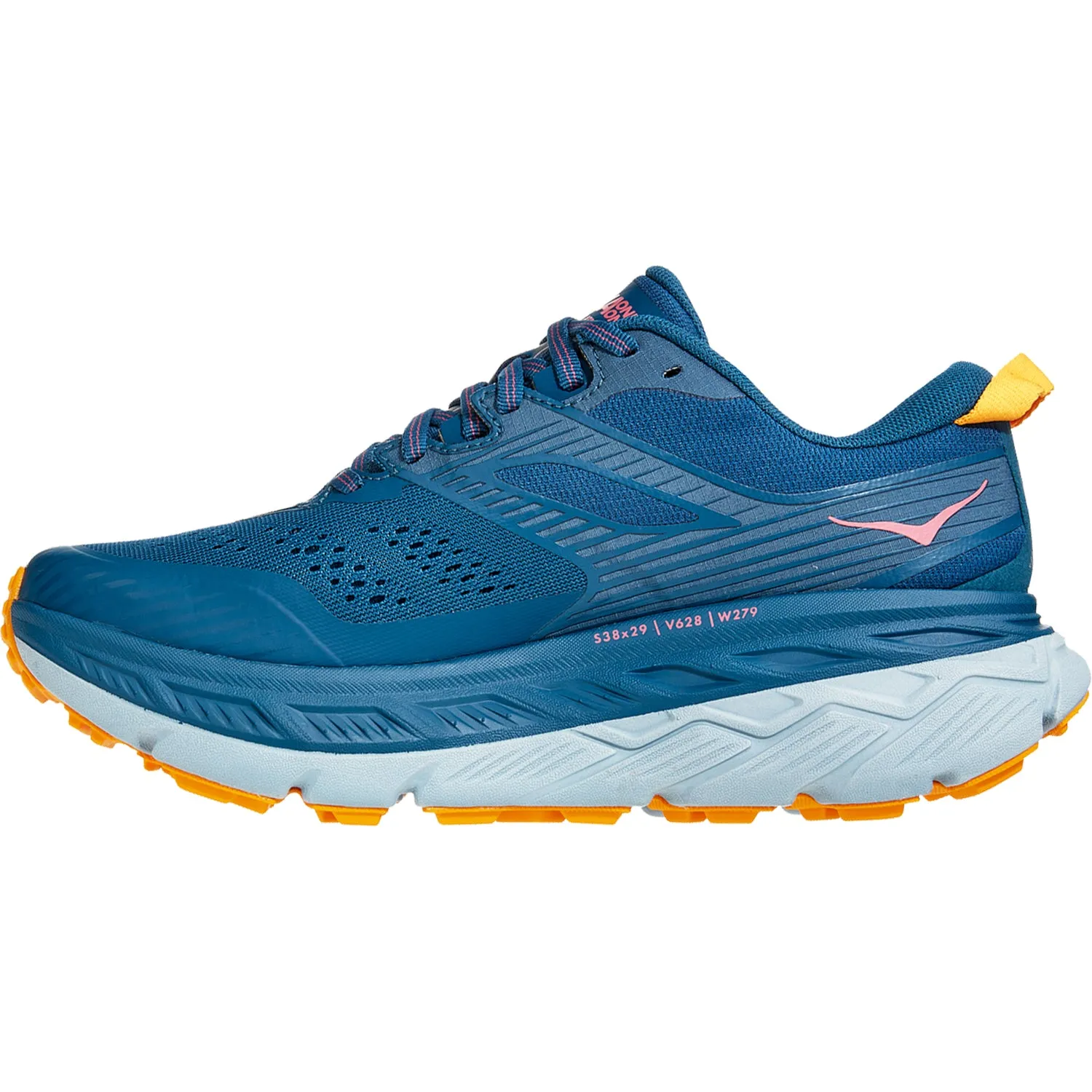 Women's Hoka Stinson ATR 6 Moroccan Blue/Saffron Mesh