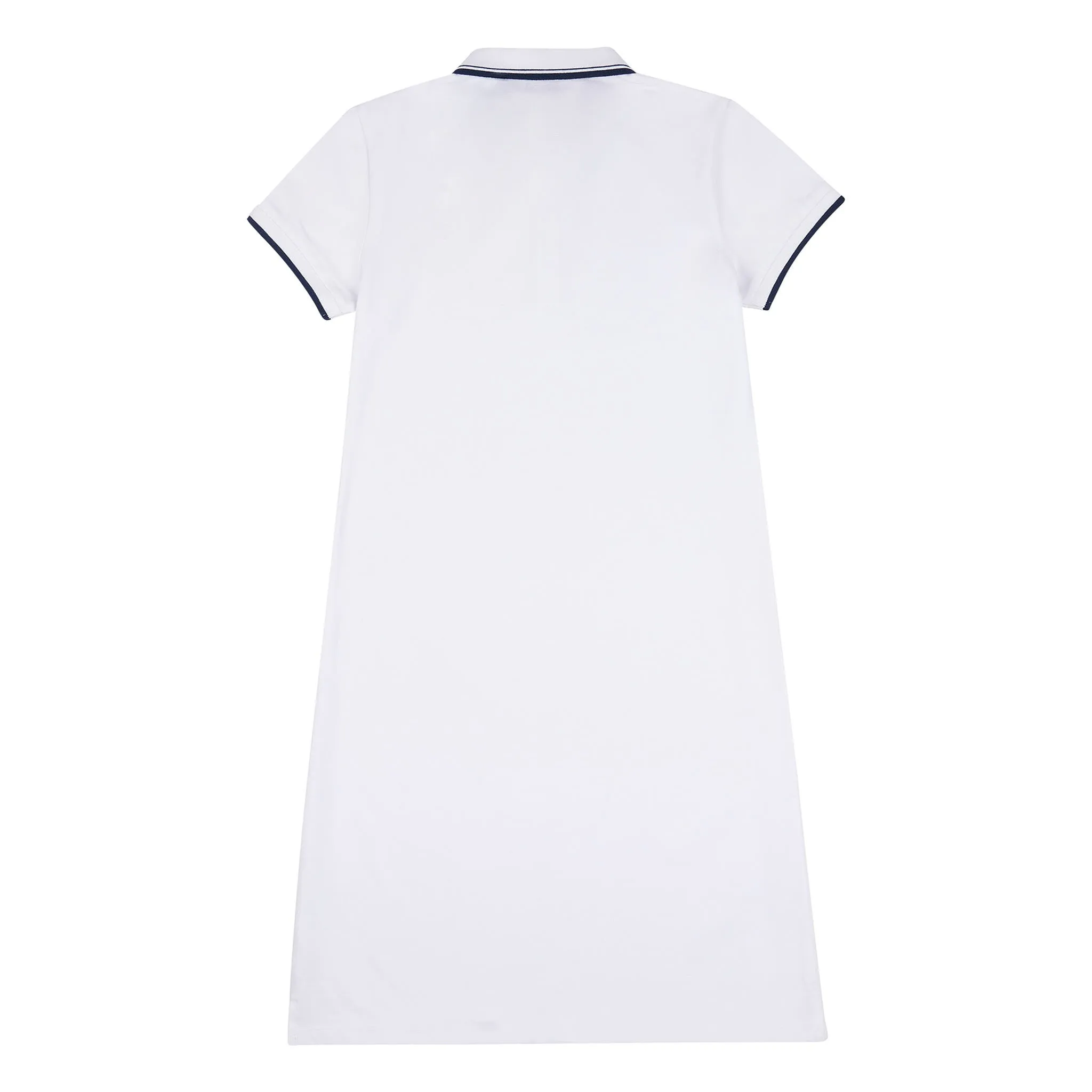 Womens Polo Dress in Bright White