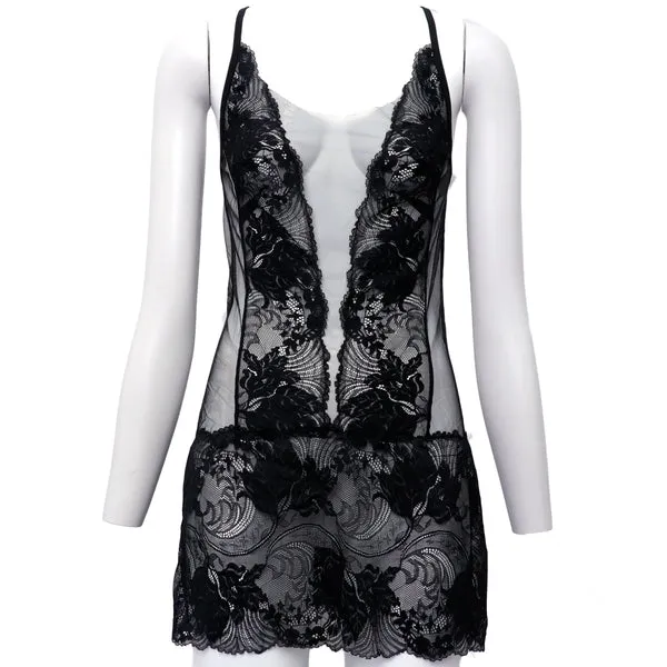 Yamamay Short Chemise Black