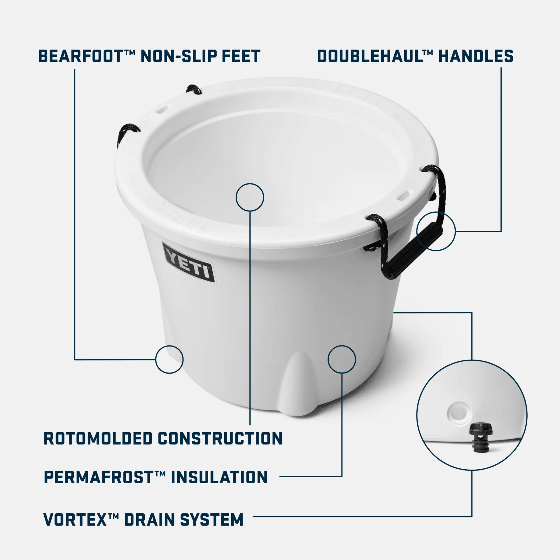 Yeti Tank 45 Ice Bucket - Tan