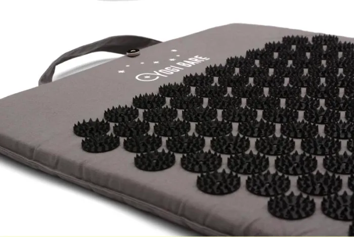 Yogi Bare Acupressure Mat and Pillow Set in Grey