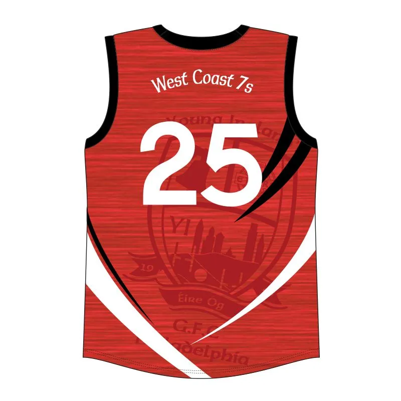 Young Irelanders GFC Philadelphia Red Outfield Vest