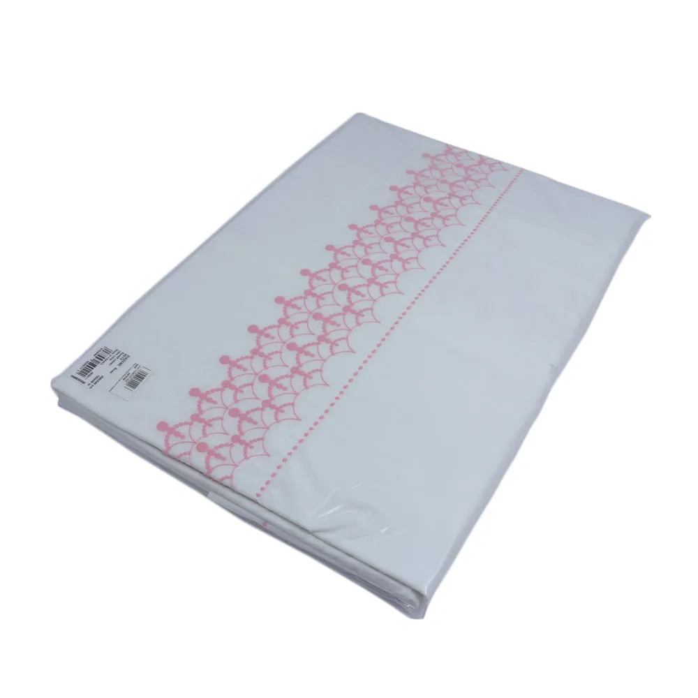 Yves Delorme Diademe Duvet Cover Rose 260X240 cm